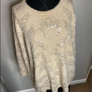 Alfani Sequins Sweater